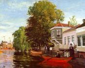 克劳德 莫奈 : The Zaan at Zaandam